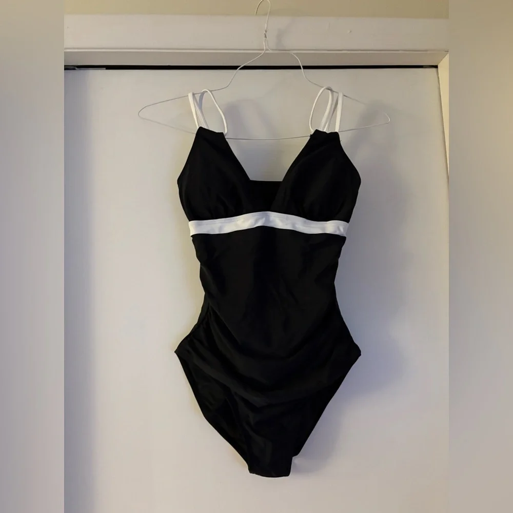 New Sexy Tummy Control Slimming Bathing Suit Double adjust Straps Swimwear